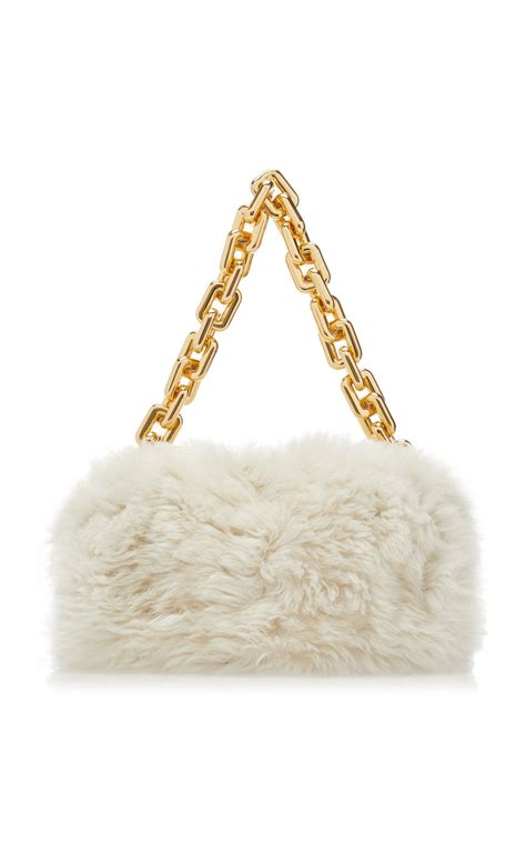 Gonna in shearling bianco 